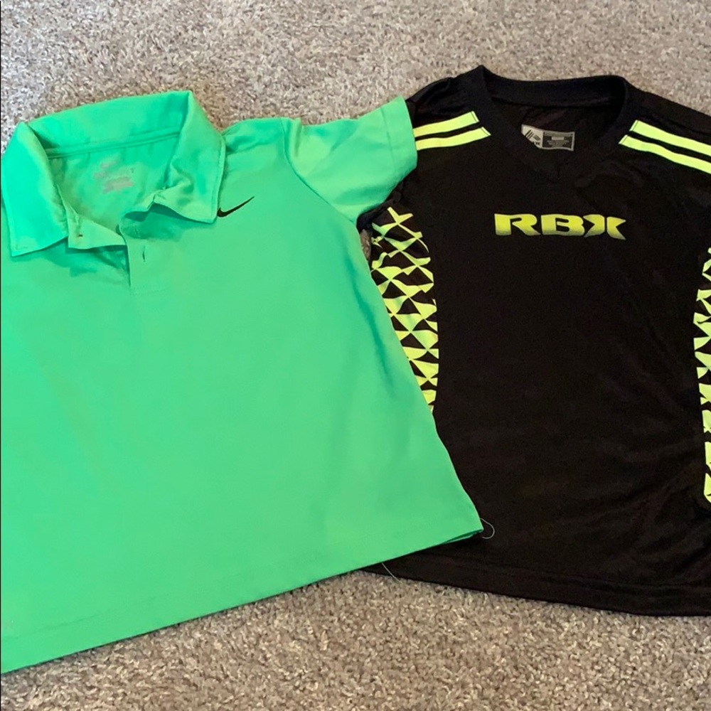 Nike & Reebok Dri-fit tops